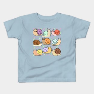 Cute little snail Kids T-Shirt